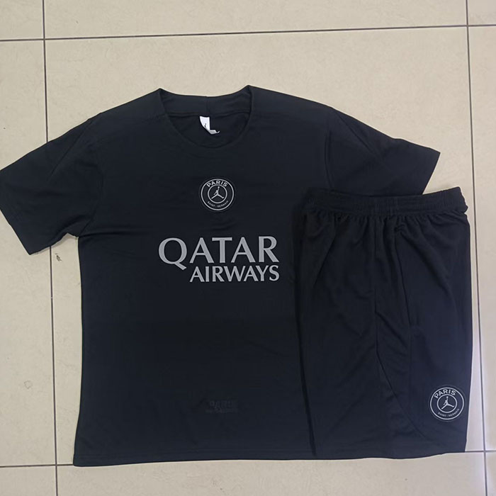 Chandal del Paris Saint-Germain Jordan Manga Corta 25-26 Negro - Pantalon Corto